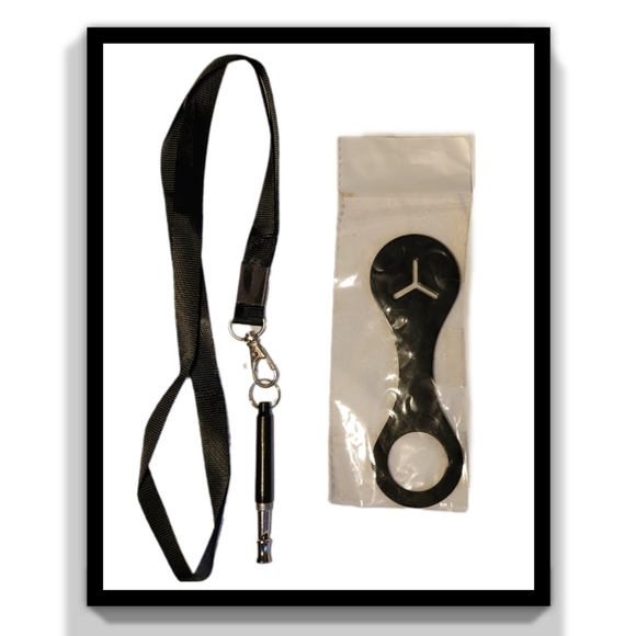 Dog Whistle and Dog Poop Bag Holder~NEW - Picture 3 of 12